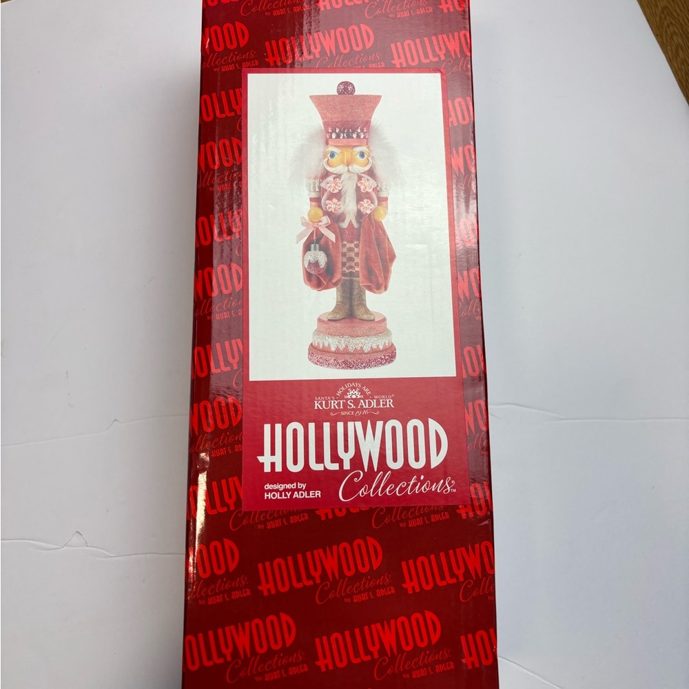 Kurt S. Adler‎ 15“ Hollywood Nutcrackers Pink Sweet Soldier Nutcracker